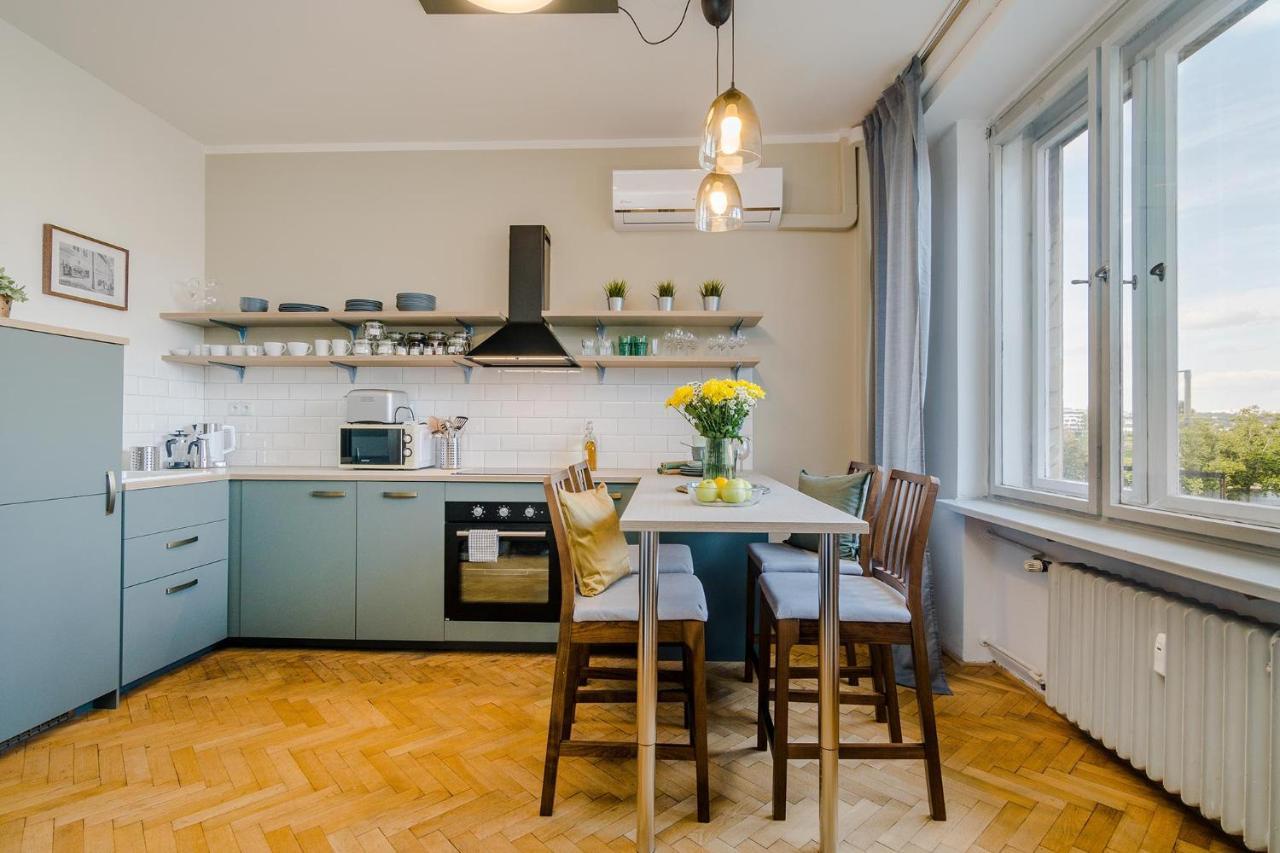 Apt In Center Prague Great View By Michal&Friends ภายนอก รูปภาพ