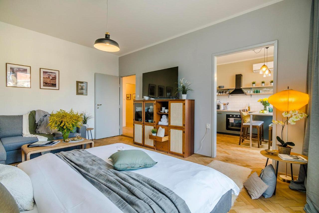 Apt In Center Prague Great View By Michal&Friends ภายนอก รูปภาพ